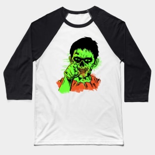 Green Zombie Baseball T-Shirt